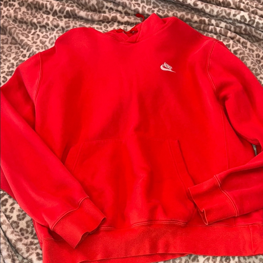 Nike Red Hoodie
